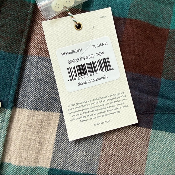Barbour Angus Button Up - Picture 3 of 6